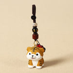 FREE Today: Wisdom and Peace Chinese Zodiac Linden Wood Engraved Plum Blossom Peace Safe Om Mani Padme Hum Key Chain