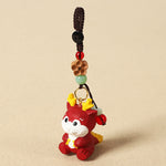 FREE Today: Wisdom and Peace Chinese Zodiac Linden Wood Engraved Plum Blossom Peace Safe Om Mani Padme Hum Key Chain