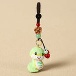 FREE Today: Wisdom and Peace Chinese Zodiac Linden Wood Engraved Plum Blossom Peace Safe Om Mani Padme Hum Key Chain