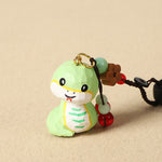 FREE Today: Wisdom and Peace Chinese Zodiac Linden Wood Engraved Plum Blossom Peace Safe Om Mani Padme Hum Key Chain
