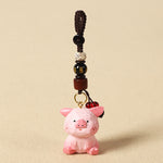 FREE Today: Wisdom and Peace Chinese Zodiac Linden Wood Engraved Plum Blossom Peace Safe Om Mani Padme Hum Key Chain