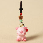 FREE Today: Wisdom and Peace Chinese Zodiac Linden Wood Engraved Plum Blossom Peace Safe Om Mani Padme Hum Key Chain