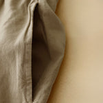 Buddha Stones Summer Minimalist Button-Up Elastic Waist Solid Women's Shorts With Pockets