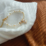 Buddha Stones Pearl Bead Peanut Good Things Happen Wisdom Bracelet