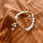 Buddha Stones Pearl Bead Peanut Good Things Happen Wisdom Bracelet
