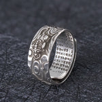 FREE Today: Luck and Wealth Pixiu Heart Sutra Copper Adjustable Ring