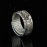 FREE Today: Luck and Wealth Pixiu Heart Sutra Copper Adjustable Ring