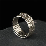 FREE Today: Luck and Wealth Pixiu Heart Sutra Copper Adjustable Ring