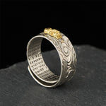 FREE Today: Luck and Wealth Pixiu Heart Sutra Copper Adjustable Ring