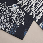 Buddha Stones Cotton Geometric Patchwork Pattern Men's Tapered Pants With Pockets