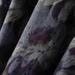 Buddha Stones Spring Vintage Mandarin Collar Button-Up Floral Print Women's Elbow-Length Sleeve Dress With Pockets