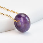 Buddha Stones Natural Rose Quartz Green Aventurine Round Crystal Healing Necklace
