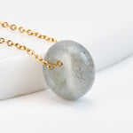 FREE Today: Self-care and Healing Natural Rose Quartz Green Aventurine Round Crystal Necklace