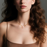 FREE Today: Self-care and Healing Natural Rose Quartz Green Aventurine Round Crystal Necklace