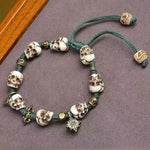 Buddha Stones Bone Beads The Lord Of The Corpse Forest New Beginning Bracelet
