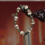 Buddha Stones Bone Beads The Lord Of The Corpse Forest New Beginning Bracelet