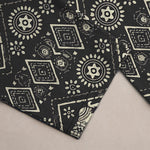 Buddha Stones Cotton Ivory Elephant Mandala Geometry Pattern Men's Tapered Pants With Pockets