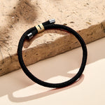 Buddha Stones Single-Digit Angel Numbers Adjustable String Protection Bracelet