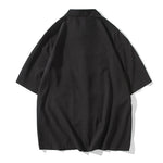 Buddha Stones Summer Tang Style Mandarin Collar Frog Button Bamboo Embroidery Men's Short Sleeve Shirts