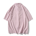 Buddha Stones Summer Tang Style Mandarin Collar Frog Button Bamboo Embroidery Men's Short Sleeve Shirts