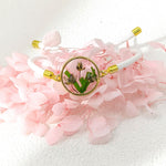 FREE Today: Protection Strength Resin Handmade Birth Flower Adjustable Braided Rope Bracelet