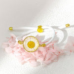 FREE Today: Protection Strength Resin Handmade Birth Flower Adjustable Braided Rope Bracelet