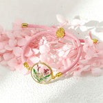 FREE Today: Protection Strength Resin Handmade Birth Flower Adjustable Braided Rope Bracelet