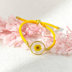 FREE Today: Protection Strength Resin Handmade Birth Flower Adjustable Braided Rope Bracelet