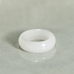 FREE Today: Luck and Wealth Natural Golden Silk Jade Ring