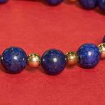 Buddha Stones Natural Lapis Lazuli Evil Eye Balance Bracelet