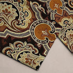 Buddha Stones Cotton Mandala Paisley Geometry Pattern Men's Tapered Pants With Pockets