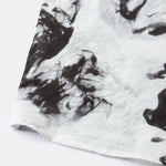 Buddha Stones Summer Casual Button-Up Ink Print Men's Short Sleeve Shirts