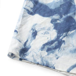 Buddha Stones Summer Casual Button-Up Ink Print Men's Short Sleeve Shirts