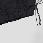 Buddha Stones Summer Casual Drawstring Side Slit Solid Bermuda Shorts Men's Straight Leg Pants With Pockets
