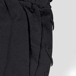 Buddha Stones Summer Casual Drawstring Side Slit Solid Bermuda Shorts Men's Straight Leg Pants With Pockets
