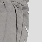 Buddha Stones Summer Casual Drawstring Side Slit Solid Bermuda Shorts Men's Straight Leg Pants With Pockets
