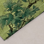 Buddha Stones Cotton Bamboo Bird Pattern Men's Tapered Pants With Pockets