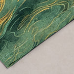 Buddha Stones Cotton Crane Pine Pattern Men's Tapered Pants With Pockets