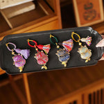FREE Today: Positive Energy Song Brocade Lucky Cat Wealth Tassel String Keychain