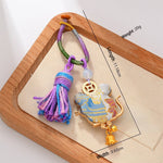 FREE Today: Healing and Luck Song Brocade Handmade Chinese Zodiac Tassel Keychain