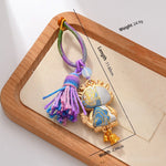FREE Today: Healing and Luck Song Brocade Handmade Chinese Zodiac Tassel Keychain