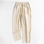 Buddha Stones Spring Casual Minimalist Drawstring Solid Men's Tapered Pants With Pocket