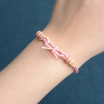 Buddha Stones Hand Woven Butterfly Luck Adjustable Braided Cord Bracelet