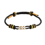 Buddha Stones Handmade Peach Blossom Knot Adjustable String Luck Bracelet