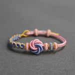 Buddha Stones Mandala Braided Rope Confidence Bracelet