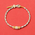 Buddha Stones White Braided Rope Om Mani Padme Hum Wisdom Bracelet