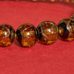 Buddha Stones Tibetan Liuli Glass Bead Five Directions Gods Of Wealth Buddha Eye Blessing String Bracelet