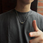 Buddha Stones Copper Enamel Evil Eye Protection Pendant Necklace