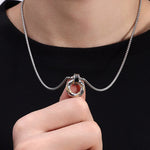 Buddha Stones Copper Chinese Coin Electroplated Wealth Necklace