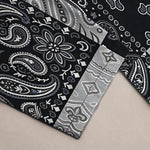 Buddha Stones Cotton Various Paisley Pattern Men's Tapered Pants With Pockets